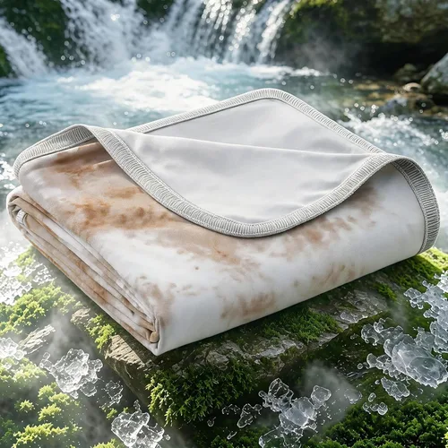 Vista 21 de EMME Manta Refrescante, Manta de Verano Delgada y Liviana para Sofá, Mantas Frías para Cama para Personas que Duermen con Calor, Doble Cara