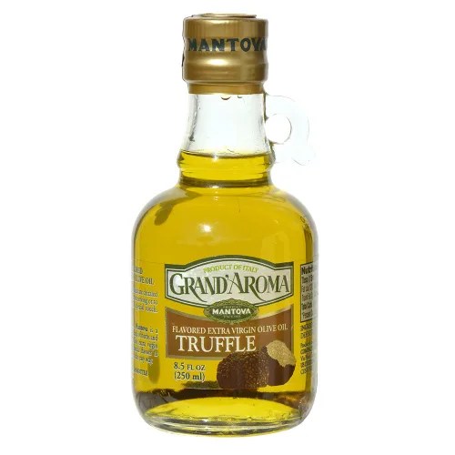 Vista 10 de Mantova Grand'Aroma Aceite de oliva virgen extra con sabor a albahaca, 8.5 onzas líquidas (paquete de 1)