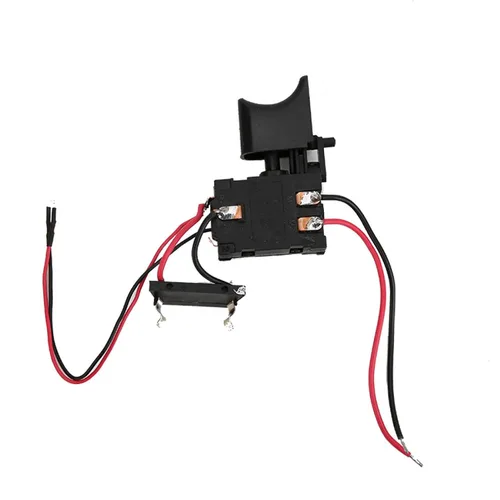Vista 8 de Interruptor de gatillo de taladro inalámbrico, interruptor de gatillo eléctrico inalámbrico de control de velocidad de 7.2 V - 24 V con luz pequeña