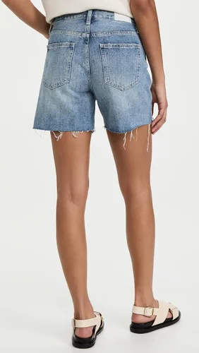 Vista 3 de Pistola Denim Devin - Pantalones cortos de talle alto para mujer