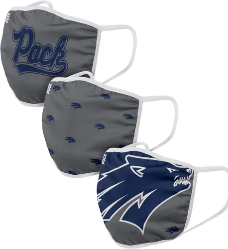 Vista 34 de FOCO - Cubrebocas universitario de la NCAA para adultos (unisex, 3 unidades)