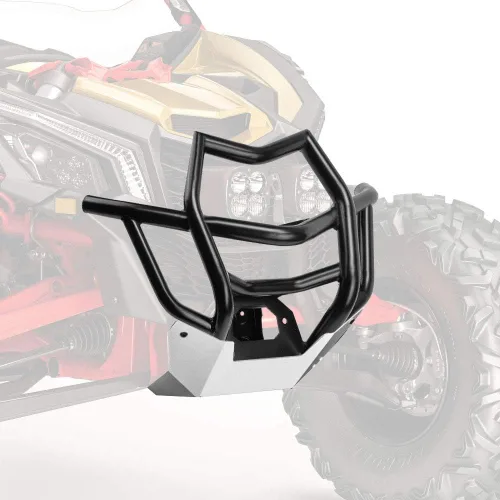 Vista 9 de KEMIMOTO X3 Parachoques de winche frontal Compatible con Can-Am Maverick X3 y Max Turbo R RR 2017-2025 Parachoques resistente OEM Reemplazo