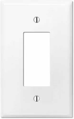 Vista 8 de Placa grande para interruptor de 1 banda, cubierta para caja eléctrica no utilizada, placa de pared en blanco de gran tamaño, placa de pared