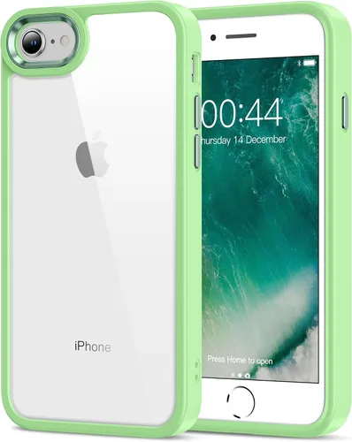 Vista 342 de HOOMIL Funda para iPhone 7 Plus/iPhone 8 Plus de 5.5 Pulgadas, sin amarillamiento, protección contra caídas, cubierta trasera dura transparente