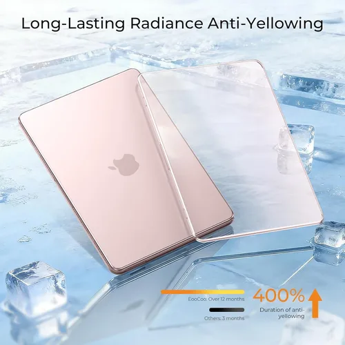 Vista 4 de EooCoo Funda para MacBook Neo de 13 pulgadas 2026, resistente a los Rubor de cristal