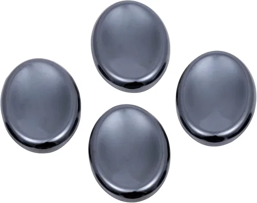Vista 9 de SUNYIK Piedras de cristal pulido ovaladas para la preocupación del pulgar, piedra curativa de palma de bolsillo para aliviar la ansiedad