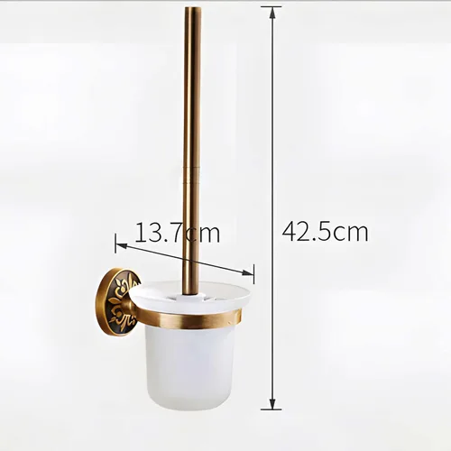 Vista 3 de toilet cleaner brush,toilet brush，Toilet Brush and Holder Set, Gold Toilet Brush,toilet Brush And Holder,long Handled Toilet Brush,wall Mounted