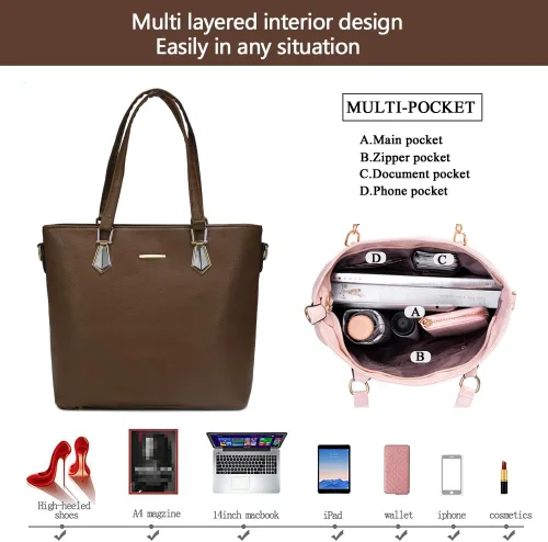 Vista 52 de 2E-youth - Bolsas y carteras de diseño para mujer, bolso de hombro, bolsa de mano