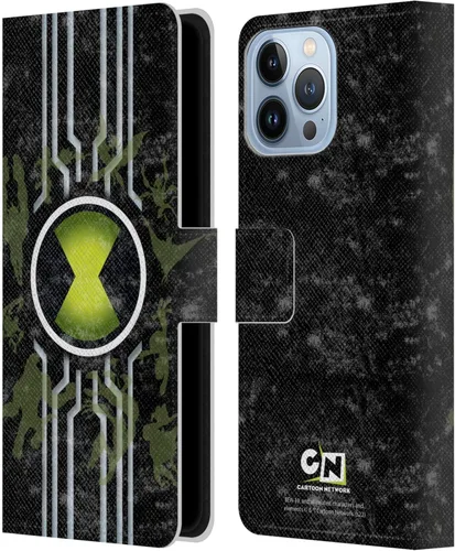 Vista 7 de Head Case Designs Officially Licensed Ben 10: Alien Force Ben's Jacket Graphics Leather Wallet Case Compatible with Apple iPhone 13 Pro Max