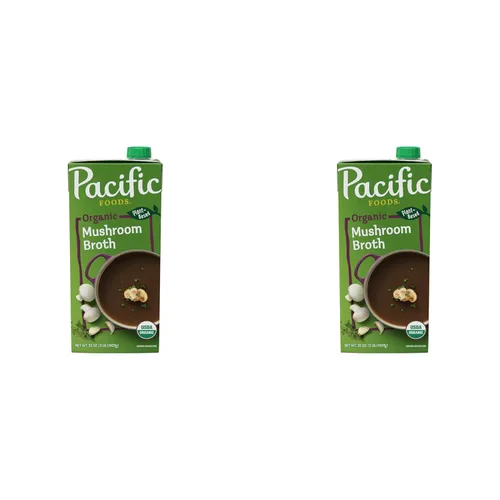 Vista 11 de Pacific Foods Caldo de hongos orgánico, caja de 32 onzas