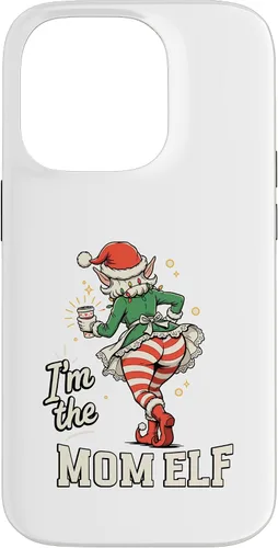 Vista 17 de I'm The Mom Elf Funny Matching Family Christmas Group Case for iPhone 16