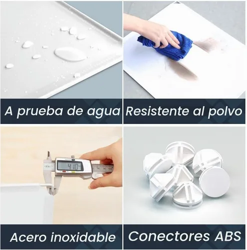 Vista 8 de Aeitc 16 cubos de almacenamiento, cubos de 14 x 14 pulgadas, más resistentes (añade panel de alambre), organizador de ropa de bricolaje