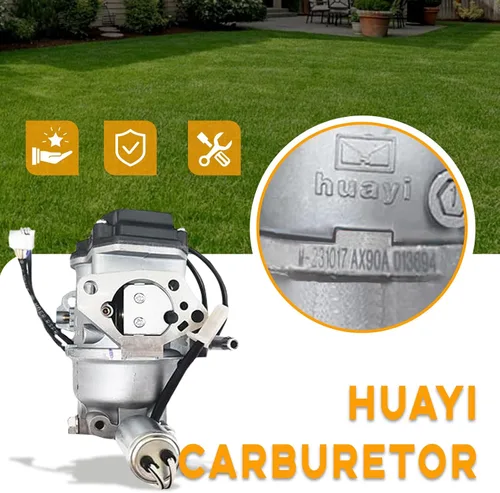 Vista 3 de Chikia Huayi AX90 Carburador compatible con Cub Cadet 651P06495 XT1 LT42 IntelliPower Model13A6A9CS010 547cc AX90 HUC AX90HUB AX90HUB AX90HUA AX90HU