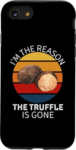 Vista 18 de Vintage I'm The Reason Truffle is Gone Food Lover Case for iPhone 16