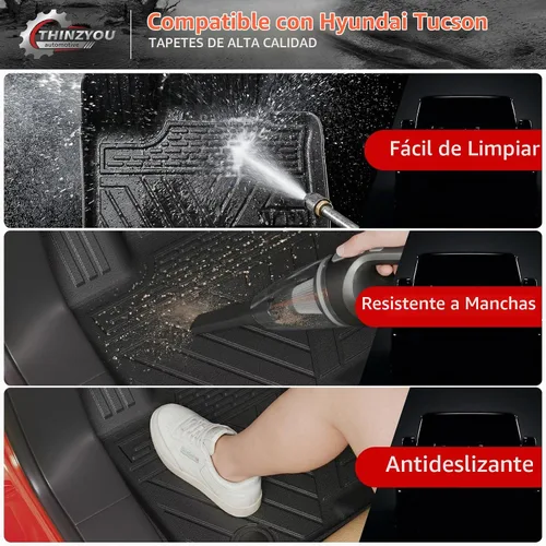 Vista 4 de Juego de alfombrillas para Hyundai Tucson 2022-2025 2026