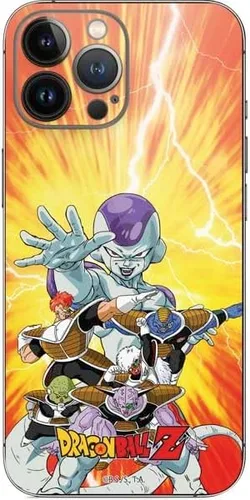 Vista 24 de Skinit Calcomanía para teléfono compatible con iPhone 14 Pro Max, diseño oficial de Dragon Ball Z Red Ribbon Army