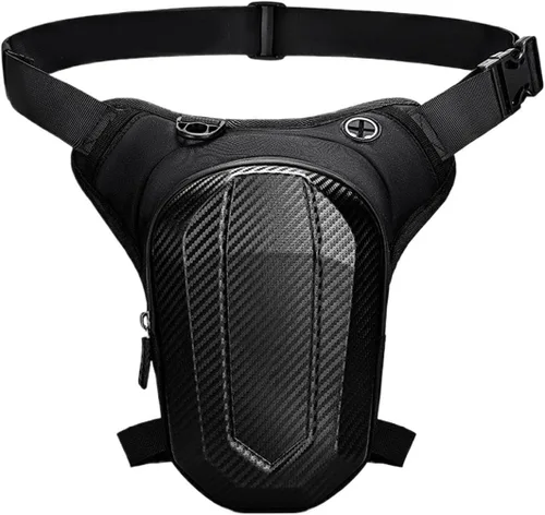 Vista 10 de Bolsas de pierna de motocicleta, bolsa de pierna caída para hombres