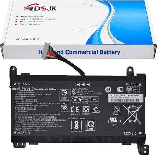 Vista 9 de FM08 - Batería para portátil HP Omen 17-AN013TX 17-AN014TX 17-AN014NG 17-AN012DX 17-AN041NG 17-AN080NZ 17-AN001CA AN1XX HSTNN-LB8A HSTNN-LB8B
