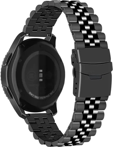 Vista 2 de Juntan Correa de reloj de 0.866 in, compatible con Samsung Galaxy Watch 3 de 1.772 in, Gear S3 Frontier, Classic Galaxy Watch de 1.811 in, correa
