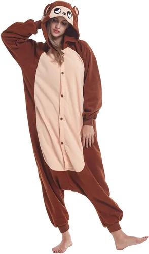 Vista 17 de Pijama unisex de una pieza para disfraz de animal