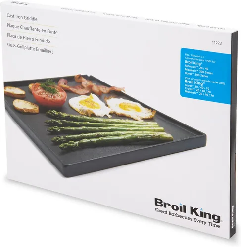 Vista 7 de Broil King 11237 - Plancha serie Gem 300 y Porta Chef 320
