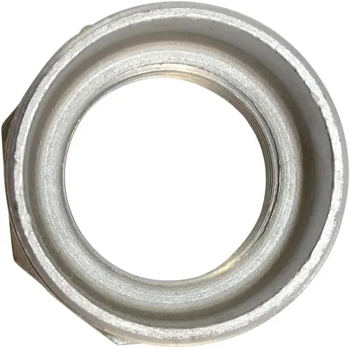 Vista 4 de Buje Reductor de Rosca de 2" Macho x 1-1/4" Hembra para Conexión de Tubería, Adaptador, Acero Inoxidable SS 304 NPT (2" Macho x 1-1/4" Hembra)