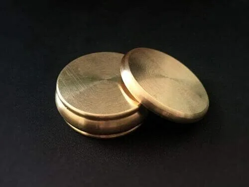 Vista 2 de Buddha Slot Box (Half Dollar,Brass) Coin Magic Trick Gimmick Close up Magic Prop Magia Appearing Vanishing Magie Illusions Fun