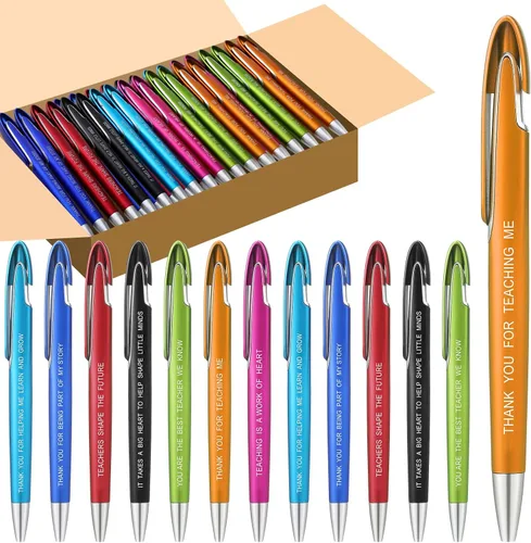 Vista 7 de Lincia 100 piezas de bolígrafos con versículos bíblicos, lote de bolígrafos retráctiles de punta media con tinta negra, regalos de inspiración