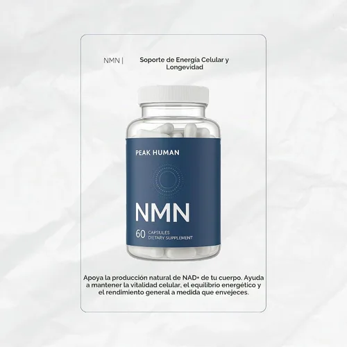 Vista 4 de Beta-NMN Precursor de mononucleótido de nicotinamida beta NAD+ – Energía celular avanzada y longevidad – Promueve la vitalidad, la función