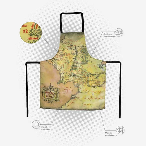 Vista 8 de Señor de los Anillos- Tablier - Mapa