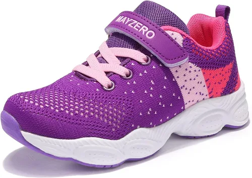 Vista 14 de Tenis para correr, ligeros, casuales, para caminar, para niños y niñas pequeños Azul (1#Blue)
