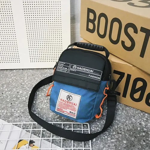 Vista 7 de JAKAGO Bolso de hombro impermeable pequeño Messenger Cross Body Bag para tableta al aire libre