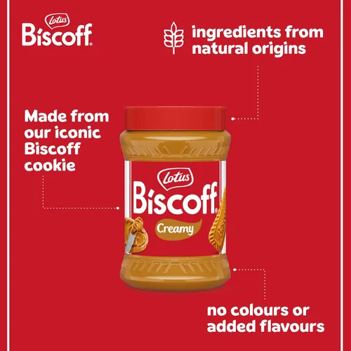 Vista 8 de Pasta de galletas Lotus Biscoff Glass 14.11 oz