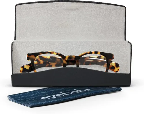Vista 6 de eyebobs - Total Wit Gafas de lectura prémium para hombres y mujeres Marco redondo