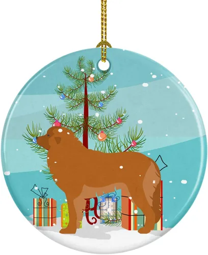 Vista 77 de Caroline's Treasures Cavalier King Charles Spaniel - Adorno de cerámica para árbol de Navidad, decoración colgante para el hogar, Navidad, fiestas