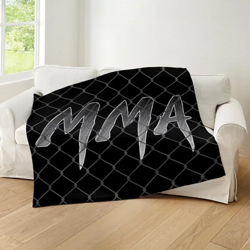 Vista 5 de CafePress MMA - Manta de forro polar súper suave, 60 x 50 pulgadas