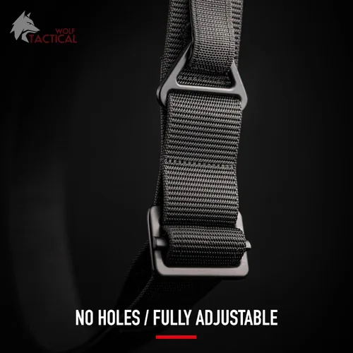 Vista 6 de WOLF TACTICAL Everyday Riggers Belt - Cinturón táctico de nailon de 1.75 pulgadas para CQB, CCW