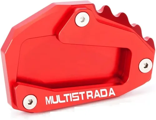 Vista 5 de Soporte para Ducati Multistrada V4 V4S Sport 1200 1200S Soporte de pie de motocicleta Cubierta de soporte lateral Soporte de pie Almohadilla