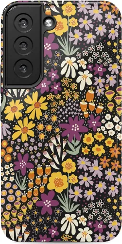 Vista 342 de Casely Funda para Galaxy S9 Postura de cadáver Yoga de esqueleto Diseño protector delgado esencial de doble capa