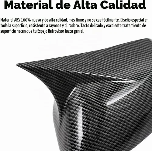 Vista 4 de Cubierta de protección de espejo retrovisor ABS, carcasa de moldura de puerta lateral, accesorios de decoración exterior para Toyota Corolla 2020