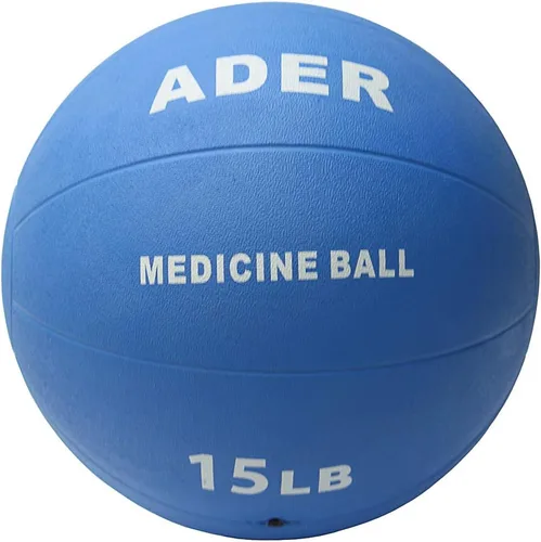 Vista 6 de Pelota medicinal de goma Ader 2,4,6,8,10,12,15,18,20,25LB