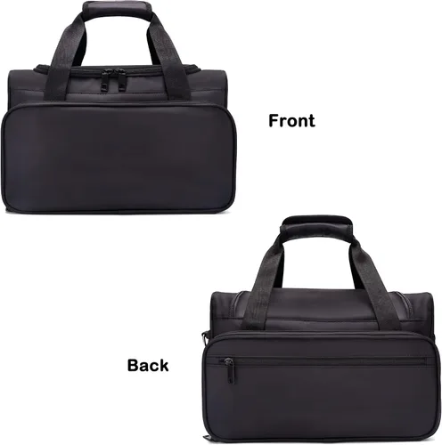Vista 6 de Bolsa de peluquería para peluquería Solon, bolsa de herramientas de maquillaje, cosméticos, bolso portátil, estilista y artista de belleza, bolsa