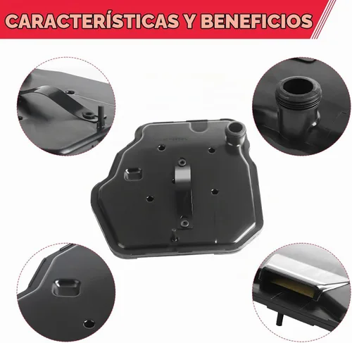Vista 5 de TF922 Filtro de líquido de transmisión automática apto para transmisión 8L45 8L90 - Cadillac ATS CT4 CT6 CTS ESCALADE, Chevy Camaro Express Colorado