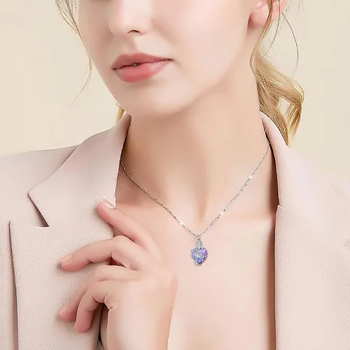 Vista 68 de Imrsanl Collar de urna de árbol de la vida con forma de corazón, joyería de cremación para hombres y mujeres, recuerdo, joyería conmemorativa