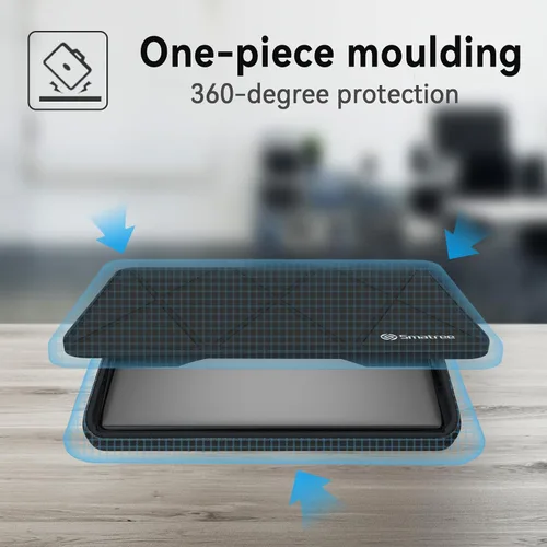 Vista 3 de Smatree Funda Protectora de EVA Rígida Compatible para MacBook Pro de Apple de 15.4 pulgadas 2019/2018/2017/2016, para MacBook Pro A1990/A1707