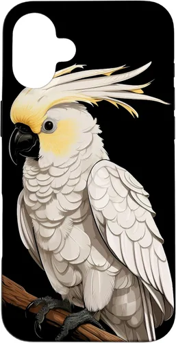Vista 23 de Cockatoo Parrot Tropical Bird Case for iPhone 17