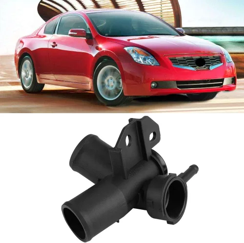 Vista 9 de 21501-9HA0A Cuello de relleno de radiador en línea, cuello de relleno de radiador de automóvil Keenso Brida de salida de agua para Nissan Altima