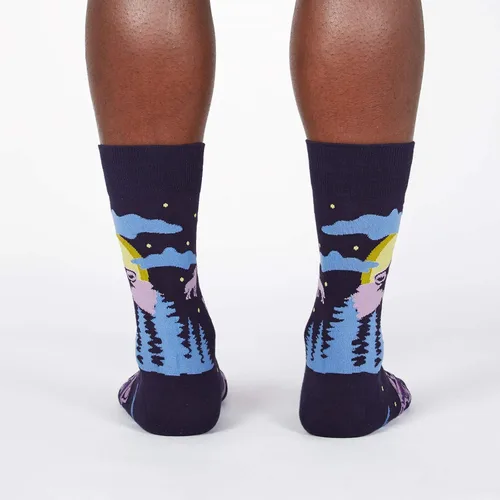 Vista 3 de Sock It To Me - Calcetines con diseño de extraterrestres y del espacio para hombre