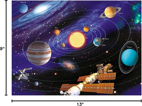 Vista 7 de Ravensburger, El sistema solar – Rompecabezas de 200 piezas