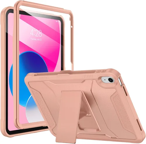 Vista 8 de Funda Soke para iPad (A16) de 11ª generación de 11 pulgadas 2025, iPad de 10ª generación de 10.9 pulgadas 2022, con protector de pantalla